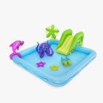 Piscine toboggan